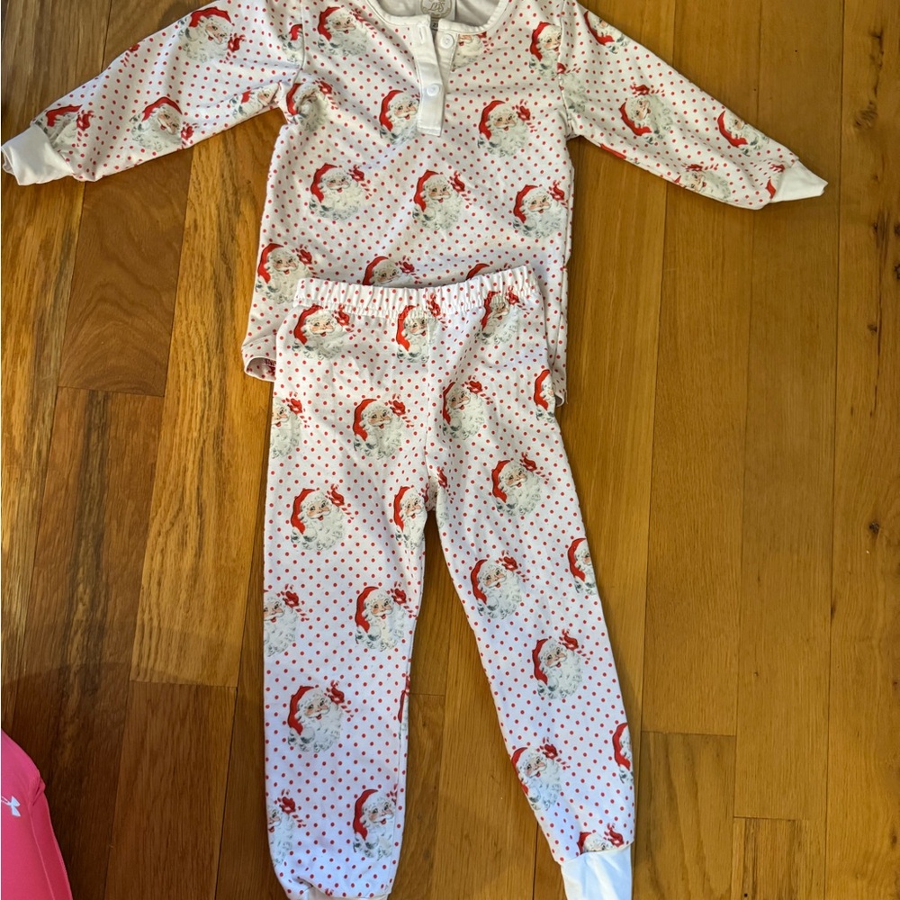 2T Santa jammies